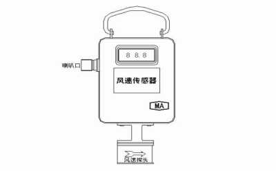 煤礦用風(fēng)速傳感器結(jié)構(gòu)特征與工作原理